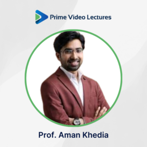 Prof. Aman Khedia