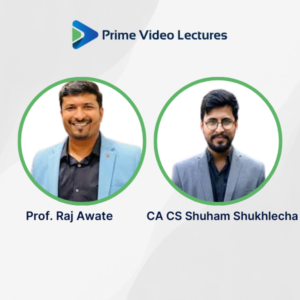 PROF. Raj Awate CA shubham Shuklecha