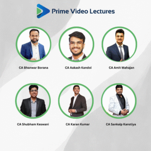 CA Inter Both Group Combo For Sep 25 & Jan 26 -by CA Sankalp Kanstiya, CA Shubham Keswani, CA Aakash Kandoi, CA Bhanwar Borana, CA Amit Mahajan & Law By CA Karan Kumar(Without SM)